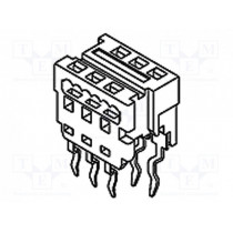 90584-1314; Adapter; wire-board; PIN: 14; 1.27mm; IDC,THT; for ribbon cable; MOLEX