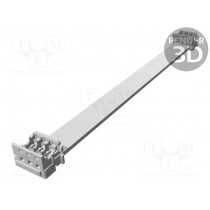 92315-0610; Ribbon cable with connectors; PIN: 6; 1.27mm; PicoFlex; 1.2A; 250V; MOLEX