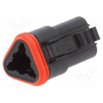 93445-2201; Connector: automotive; ML-XT; plug; female; Size: 16; PIN: 3; IP69K; MOLEX
