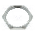 93600-0098 7000.6957.0; Nut; PG11; brass; nickel; Thk: 3mm; Spanner: 21mm; Thread: PG; MOLEX 93600-0098 7000.6957.0; Nut; PG11; brass; nickel; Thk: 3mm; Spanner: 21mm; Thread: PG; MOLEX