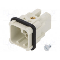 93601-0084; Connector: HDC; contact insert; male; S-D8; PIN: 8; size 3A; 10A; MOLEX
