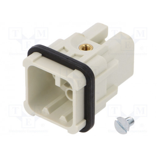 93601-0084; Connector: HDC; contact insert; male; S-D8; PIN: 8; size 3A; 10A; MOLEX