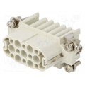 93601-0091; Connector: HDC; contact insert; female; S-D; PIN: 15; size 10A; 10A; MOLEX 93601-0091; Connector: HDC; contact insert; female; S-D; PIN: 15; size 10A; 10A; MOLEX