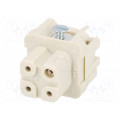 93601-0121; Connector: HDC; contact insert; female; S-A; PIN: 4; 3+PE; size 3A; MOLEX 93601-0121; Connector: HDC; contact insert; female; S-A; PIN: 4; 3+PE; size 3A; MOLEX