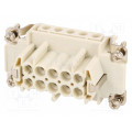 93601-0231; Connector: HDC; contact insert; female; S-E; PIN: 10; 10+PE; 16A; MOLEX 93601-0231; Connector: HDC; contact insert; female; S-E; PIN: 10; 10+PE; 16A; MOLEX