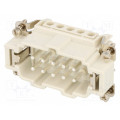 93601-0238; Connector: HDC; contact insert; male; S-E; PIN: 10; 10+PE; size 10B; MOLEX 93601-0238; Connector: HDC; contact insert; male; S-E; PIN: 10; 10+PE; size 10B; MOLEX