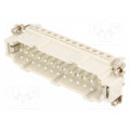 93601-0307; Connector: HDC; contact insert; male; S-E; PIN: 24; 24+PE; size 24B; MOLEX 93601-0307; Connector: HDC; contact insert; male; S-E; PIN: 24; 24+PE; size 24B; MOLEX