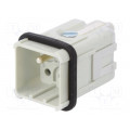 93601-0436; Connector: HDC; contact insert; male; S-QD5/0; PIN: 6; 5+PE; size 3A; MOLEX 93601-0436; Connector: HDC; contact insert; male; S-QD5/0; PIN: 6; 5+PE; size 3A; MOLEX