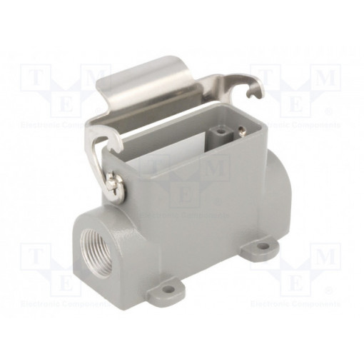 93601-1126; Enclosure: for HDC connectors; size 10A; with latch; angled; M20; MOLEX