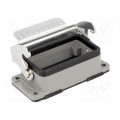 93601-1569; Enclosure: for HDC connectors; size 10B; with latch; straight; MOLEX