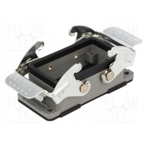 93601-1575; Enclosure: for HDC connectors; size 10B; with double latch; MOLEX