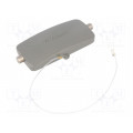 93601-1800; Protection cover; size 10B; cord; for latch; metal; Pitch: 57x27mm; MOLEX 93601-1800; Protection cover; size 10B; cord; for latch; metal; Pitch: 57x27mm; MOLEX