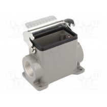 93601-1896; Enclosure: for HDC connectors; size 10B; with latch; high; angled; MOLEX