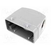 93601-2743; Enclosure: for HDC connectors; size 16B; for cable; high; angled; MOLEX