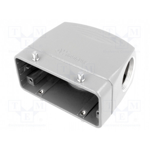 93601-2743; Enclosure: for HDC connectors; size 16B; for cable; high; angled; MOLEX