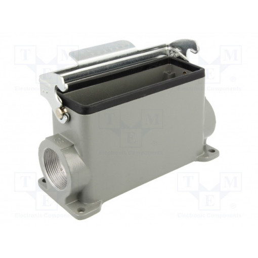 93601-3905; Enclosure: for HDC connectors; size 24B; with latch; high; angled; MOLEX