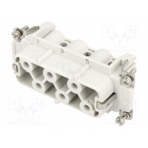 93601-0211; Connector: HDC; contact insert; female; S-HSB; PIN: 6; 6+PE; 35A; MOLEX