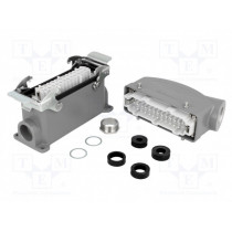 93603-0094; Connector: HDC; male + female; S-E; PIN: 24; 24+PE; size 24B; angled; MOLEX