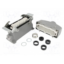 93603-0096; Connector: HDC; male + female; S-E; PIN: 24; 24+PE; size 24B; metal; MOLEX