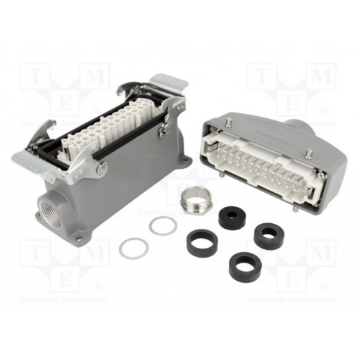 93603-0096; Connector: HDC; male + female; S-E; PIN: 24; 24+PE; size 24B; metal; MOLEX