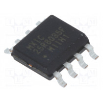 MX25R8035FM1IH1/TUBE; FLASH memory; 8Mbit; 108MHz; 1.65÷3.6V; SOP8; serial; MACRONIX INTERNATIONAL MX25R8035FM1IH1/TUBE; FLASH memory; 8Mbit; 108MHz; 1.65÷3.6V; SOP8; serial; MACRONIX INTERNATIONAL