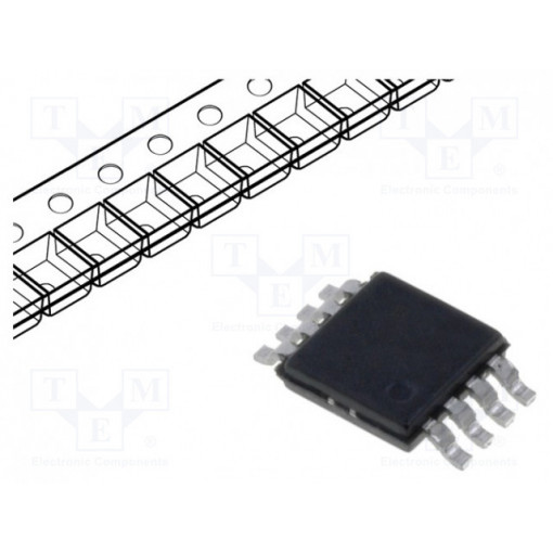 MX25U4033EM1I-12G/TUBE; FLASH memory; 4Mbit; 84MHz; 1.65÷2V; SOP8; serial; MACRONIX INTERNATIONAL