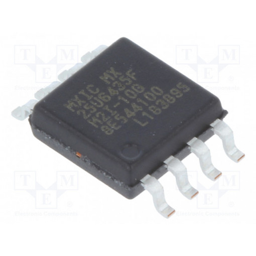 MX25U6435FM2I-10G/TUBE; FLASH memory; 64Mbit; 104MHz; 1.65÷2V; SOP8; serial; MACRONIX INTERNATIONAL