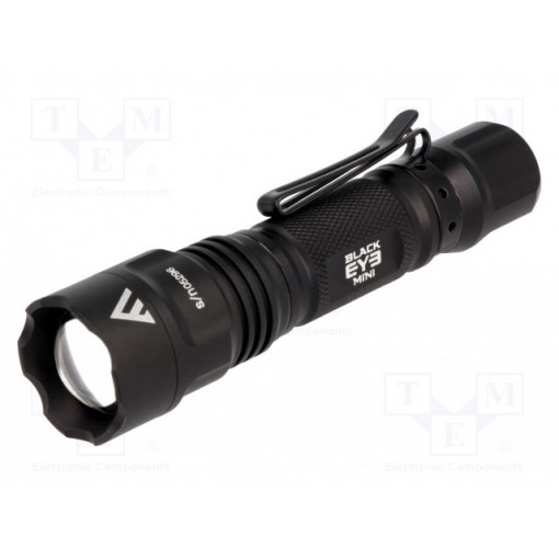 MX512L; Torch: LED; 2h; 115lm; Series: BLACK EYE; MACTRONIC MX512L; Torch: LED; 2h; 115lm; Series: BLACK EYE; MACTRONIC