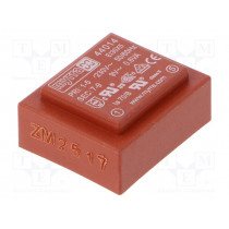 44014; Transformer: encapsulated; 0.6VA; 230VAC; 9V; 66mA; Mounting: PCB; MYRRA 44014; Transformer: encapsulated; 0.6VA; 230VAC; 9V; 66mA; Mounting: PCB; MYRRA