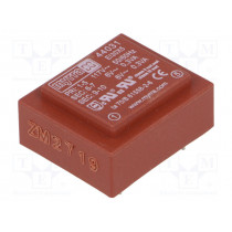 44031; Transformer: encapsulated; 0.6VA; 117VAC; 6V; 6V; 50mA; 50mA; MYRRA 44031; Transformer: encapsulated; 0.6VA; 117VAC; 6V; 6V; 50mA; 50mA; MYRRA