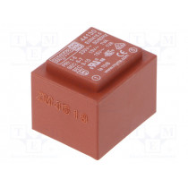 44130; Transformer: encapsulated; 2VA; 230VAC; 15V; 15V; 67mA; 67mA; MYRRA