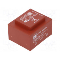 44268; Transformer: encapsulated; 10VA; 230VAC; 15V; 667mA; Mounting: PCB; MYRRA