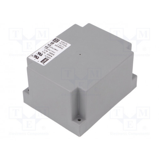 45075; Transformer: encapsulated; 60VA; 115/230VAC; 12V; 12V; 2.5A; 2.5A; MYRRA