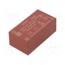 47224; Converter: AC/DC; 20W; Uout: 15VDC; Iout: 1.4A; 85%; Mounting: PCB; MYRRA