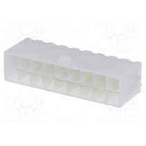 N42GP-18; Socket; wire-board; male; N42G; 4.2mm; PIN: 18; THT; 600V; 9A; tinned; NINIGI N42GP-18; Socket; wire-board; male; N42G; 4.2mm; PIN: 18; THT; 600V; 9A; tinned; NINIGI