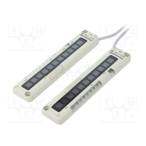 NA1-11-PN; Area sensor; 0.17÷1m; IP62; 12÷24VDC; lead 2m; -10÷55°C; ABS; 100mA; PANASONIC