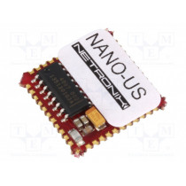 NANO-US; RFID reader; 17.5x17.5x3mm; 5V; Card memory: 38; NETRONIX NANO-US; RFID reader; 17.5x17.5x3mm; 5V; Card memory: 38; NETRONIX