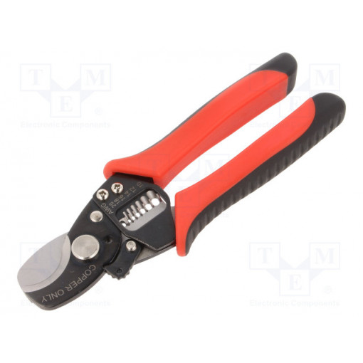 NB-PCUT01; Pliers; cutting,for wire stripping; Pliers len: 170mm; 0.5÷6mm2; NEWBRAND NB-PCUT01; Pliers; cutting,for wire stripping; Pliers len: 170mm; 0.5÷6mm2; NEWBRAND