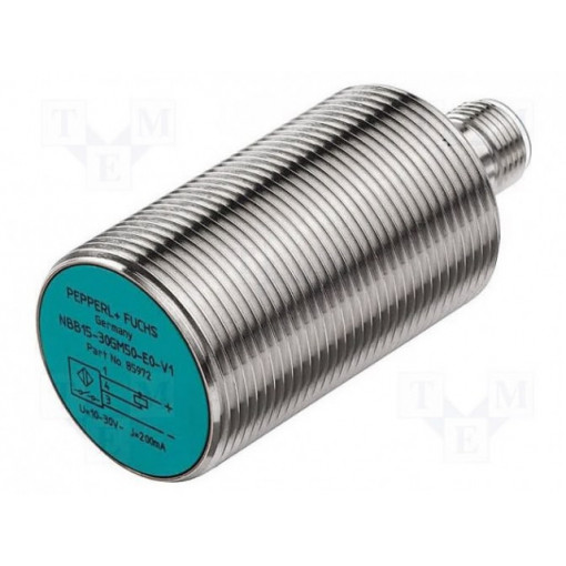 NBB15-30GM50-E2-V1; Sensor: inductive; Output conf: PNP / NO; 0÷15mm; 10÷30VDC; M30; PEPPERL+FUCHS