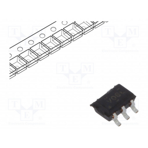 NC7SV08P5X; IC: digital; AND; Channels: 1; IN: 2; SMD; SC88A; 0.9÷3.6VDC; -40÷85°C; ON SEMICONDUCTOR
