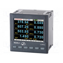 ND30IOT 1221MQM0; Meter: power network meter; on panel; digital; 96x96x77mm; 1/5A; LUMEL