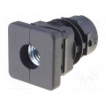 430551; Plugs; for feet fastening,for profiles; Body: black; H: 34mm; ELESA+GANTER 430551; Plugs; for feet fastening,for profiles; Body: black; H: 34mm; ELESA+GANTER