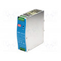 NDR-120-24; Power supply: switched-mode; slim; 120W; 24VDC; 24÷28VDC; 5A; 600g; MEAN WELL