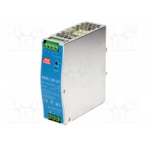 NDR-120-48; Power supply: switched-mode; slim; 120W; 48VDC; 48÷55VDC; 2.5A; MEAN WELL