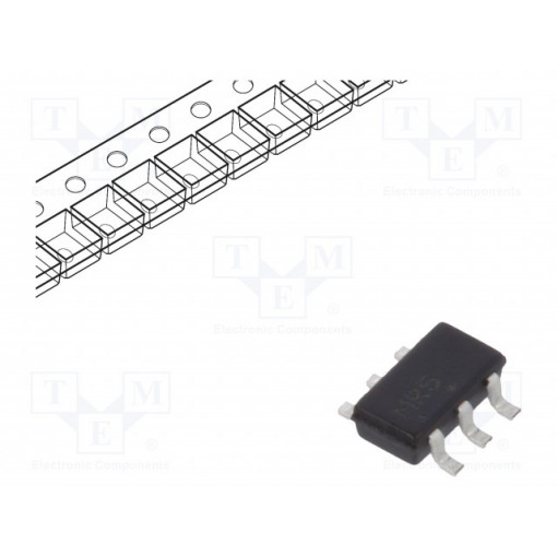 NL27WZ16DTT1G; IC: digital; buffer; Channels: 2; IN: 1; SMD; TSOP6; 1.65÷5.5VDC; ON SEMICONDUCTOR