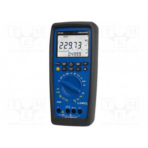 NP15B-500P1; Digital multimeter; LCD,bargraph; 4x/s; I AC: 600u/60m/600m/10A; LUMEL