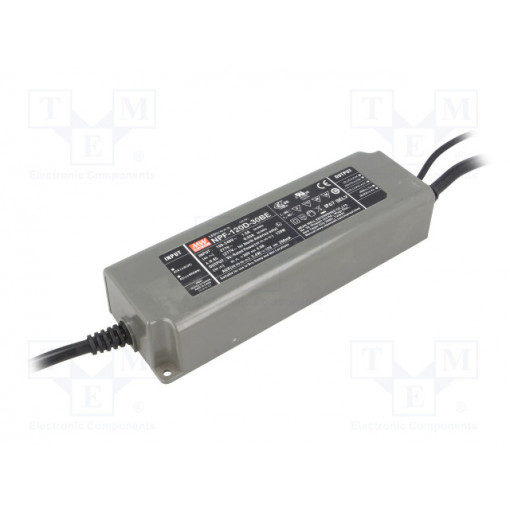 NPF-120D-30BE; Power supply: switched-mode; LED; 120W; 18÷30VDC; 4A; 90÷305VAC; MEAN WELL