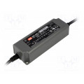 NPF-40D-12; Power supply: switched-mode; LED; 40.08W; 7.2÷12VDC; 3.34A; IP67; MEAN WELL
