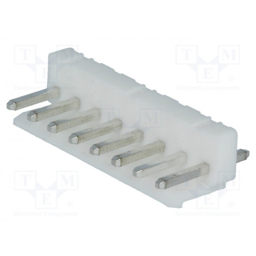 NS39-W8P; Socket; wire-board; male; NS39; 3.96mm; PIN: 8; THT; 250V; 7A; tinned; NINIGI
