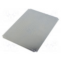 NSYMF86; Mounting plate; galvanised steel; W: 550mm; L: 765mm; SCHNEIDER ELECTRIC